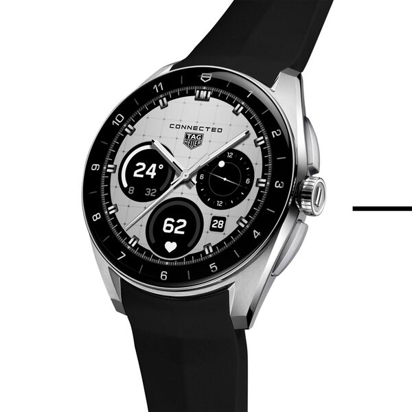 Connected Calibre E5 40 mm en acier inoxydable